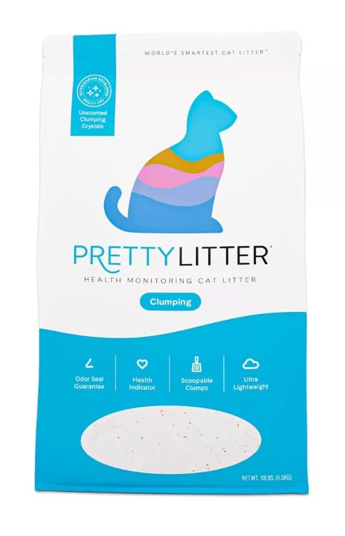 10 lb Unscented Silica Gel Cat Litter N491