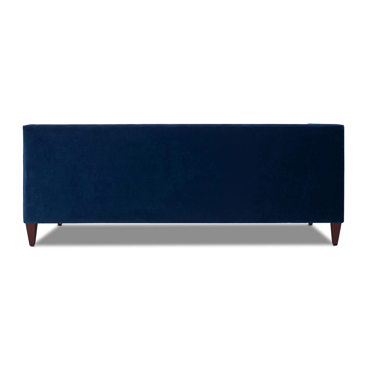 Navy Blue Velvet Tufted Sofa L257