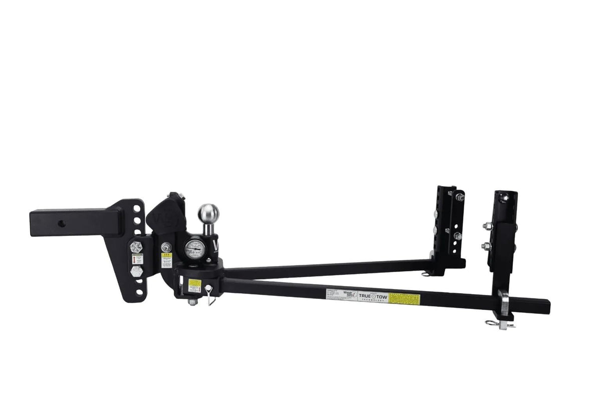 Weight Distribution Hitch with Anti-Sway, 8" Drop, 2" Shank, 12,500-lb Towing Q917907