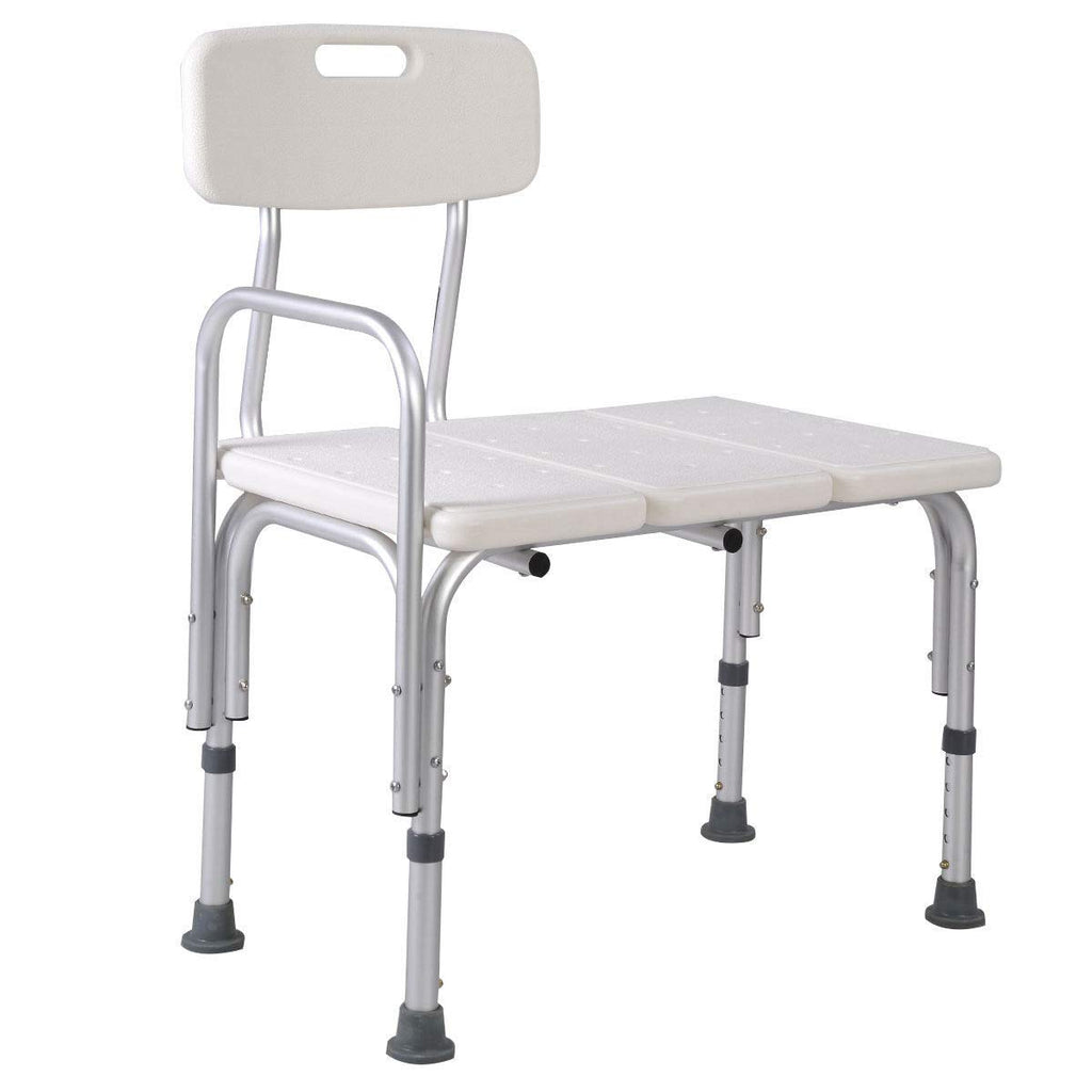 Bathtub Transfer Bench Bath Chair with Back D40784