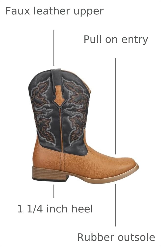 Square Toe Casual Boots M47781
