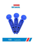Blood Lancets 100 Round Needles Pack of 400 H845739
