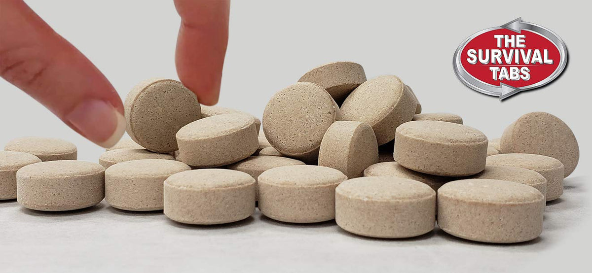 Survival Tabs 10-Day Vanilla Malt Fortified L6902