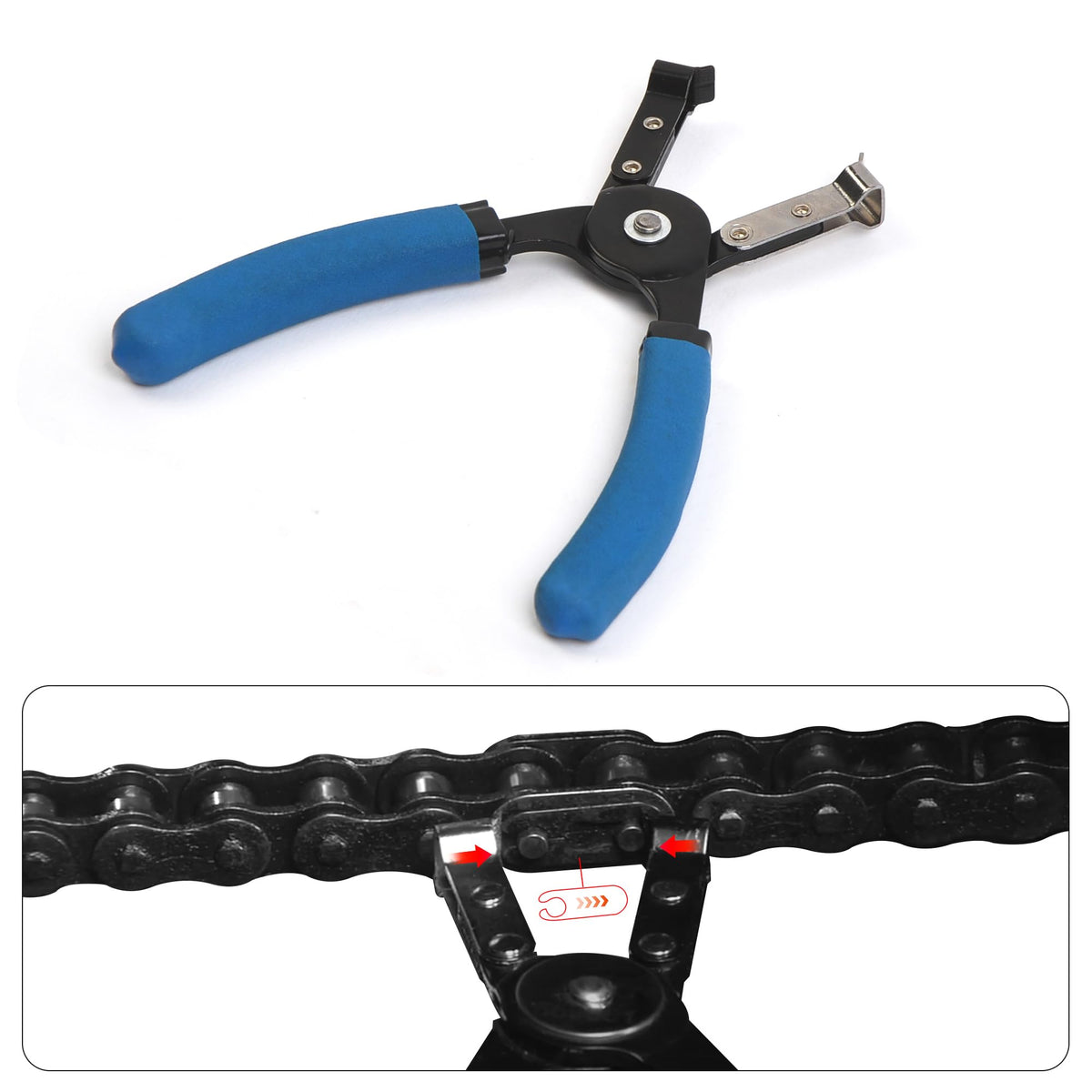 21 PCS Rivet and Roller Chain Link Removal Tool Kit I6723