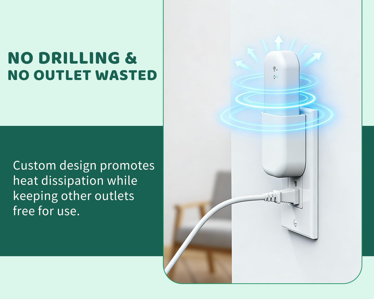 Wall Mount Bracket with Built-in Plug U556901