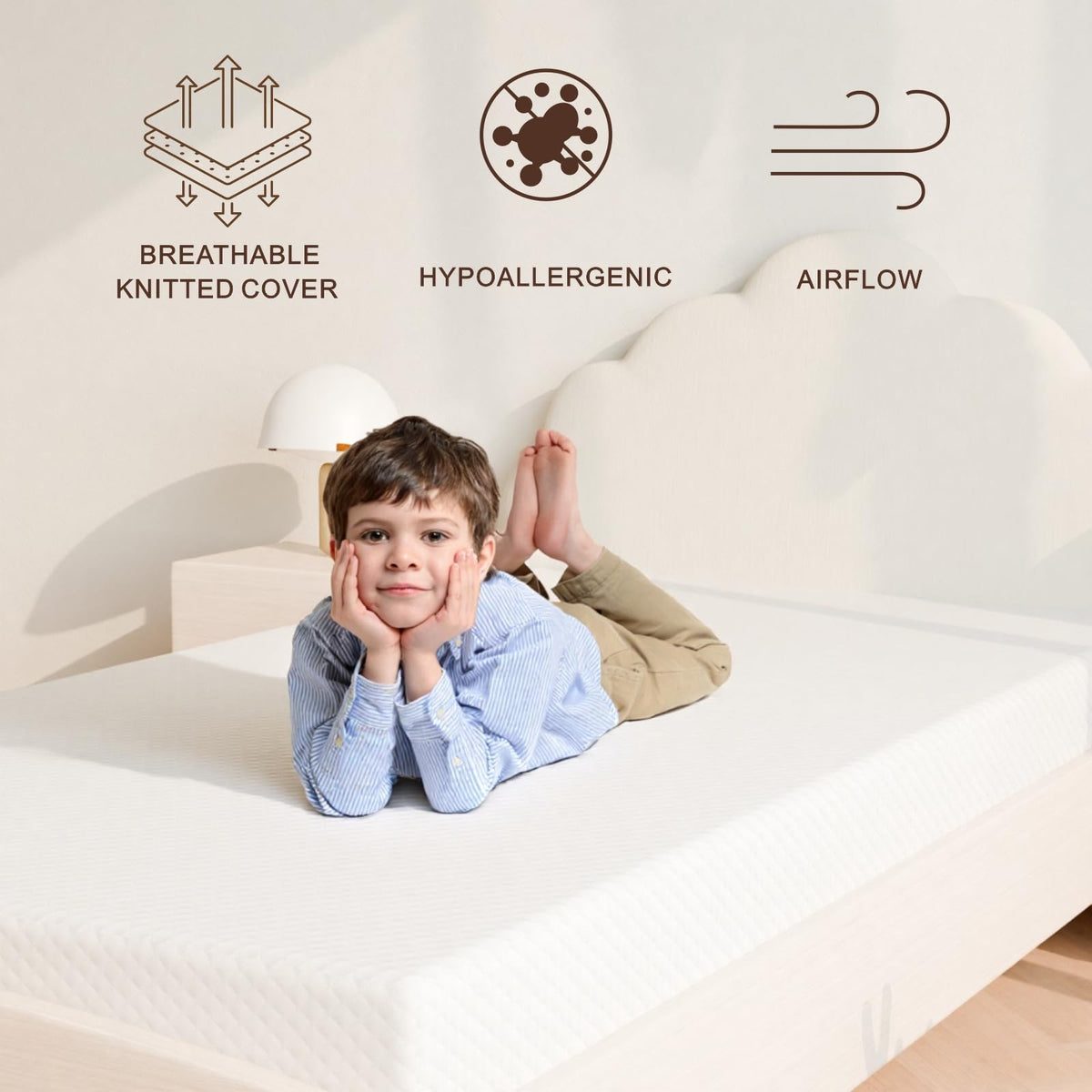 Twin 5 inch Gel Memory Foam Mattress M954409