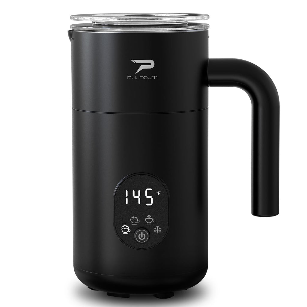 4 in 1 Automatic Milk Frother and Steamer 350ML Black J69108