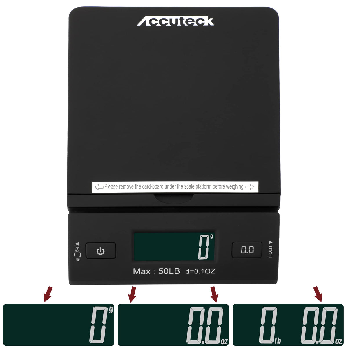 50 lb Black Digital Shipping Postal Scale C813933