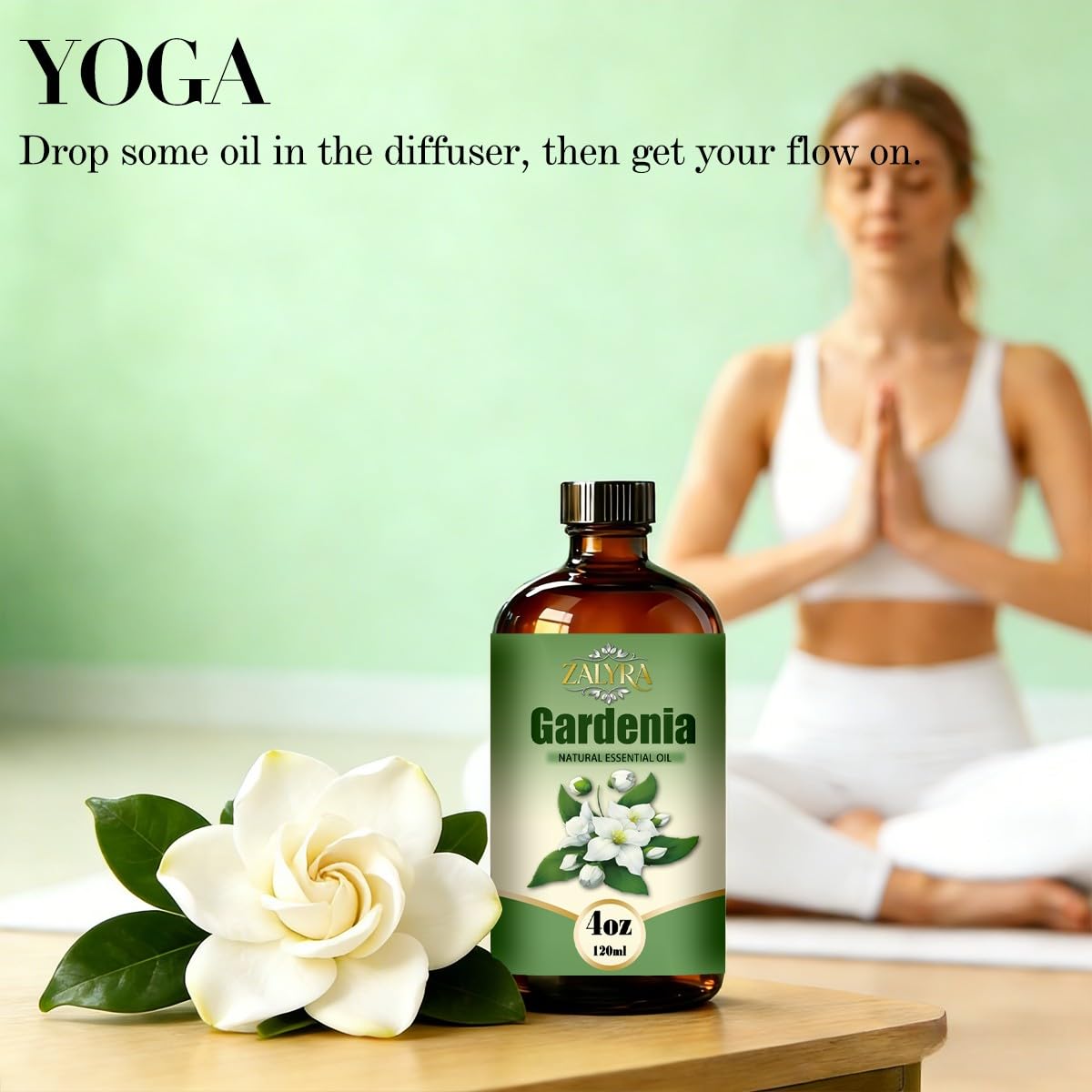 Gardenia & Lavender Essential Oil 4 Fl Oz + 0.33 Fl Oz S549751