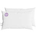 King Size Pillows Set of 2 20 x 36 Hypoallergenic Down Alternative Pillow Inserts A651109
