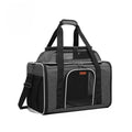 19" Large Soft-Sided Pet Carrier with Mesh, Grey R995204