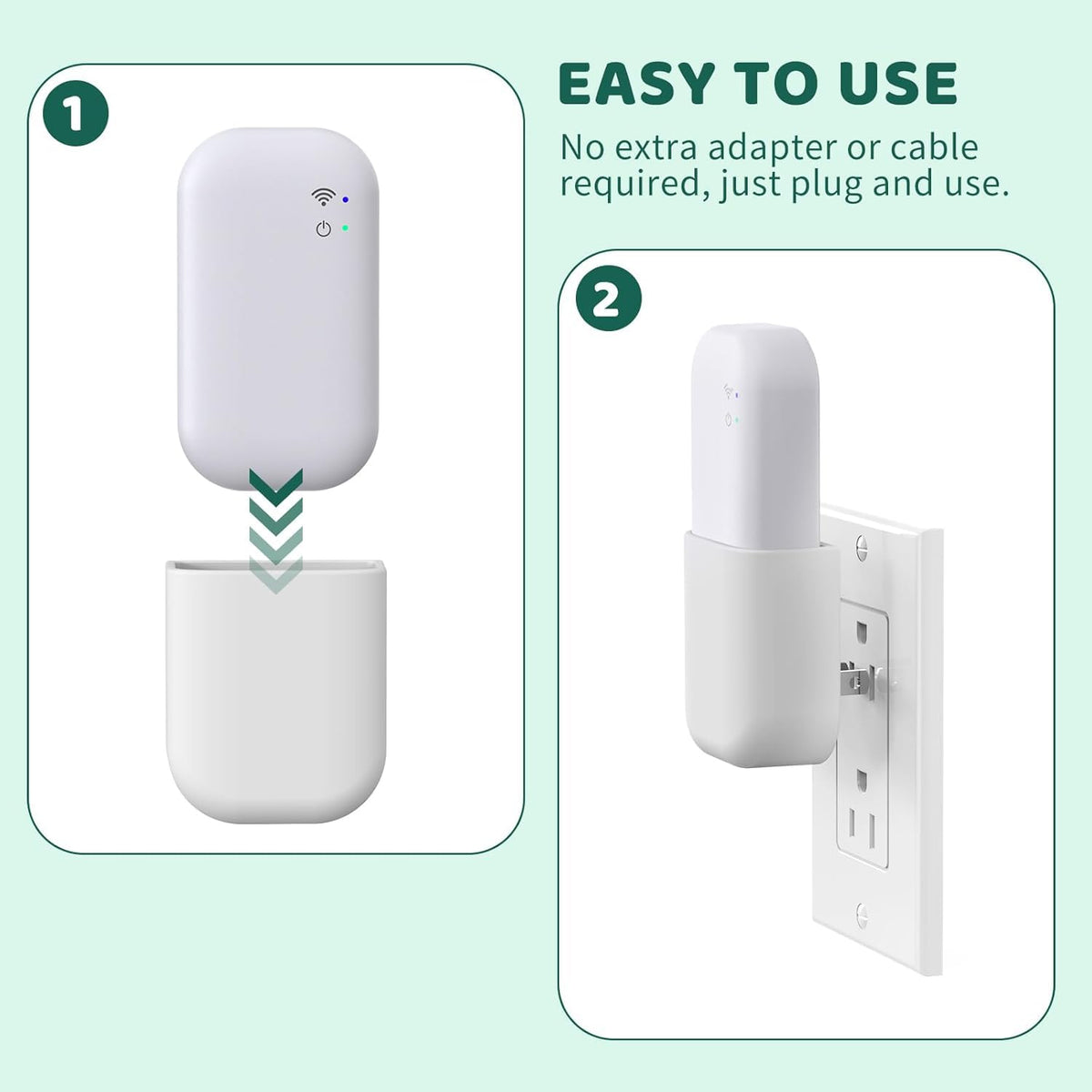 Wall Mount Bracket with Built-in Plug U556901