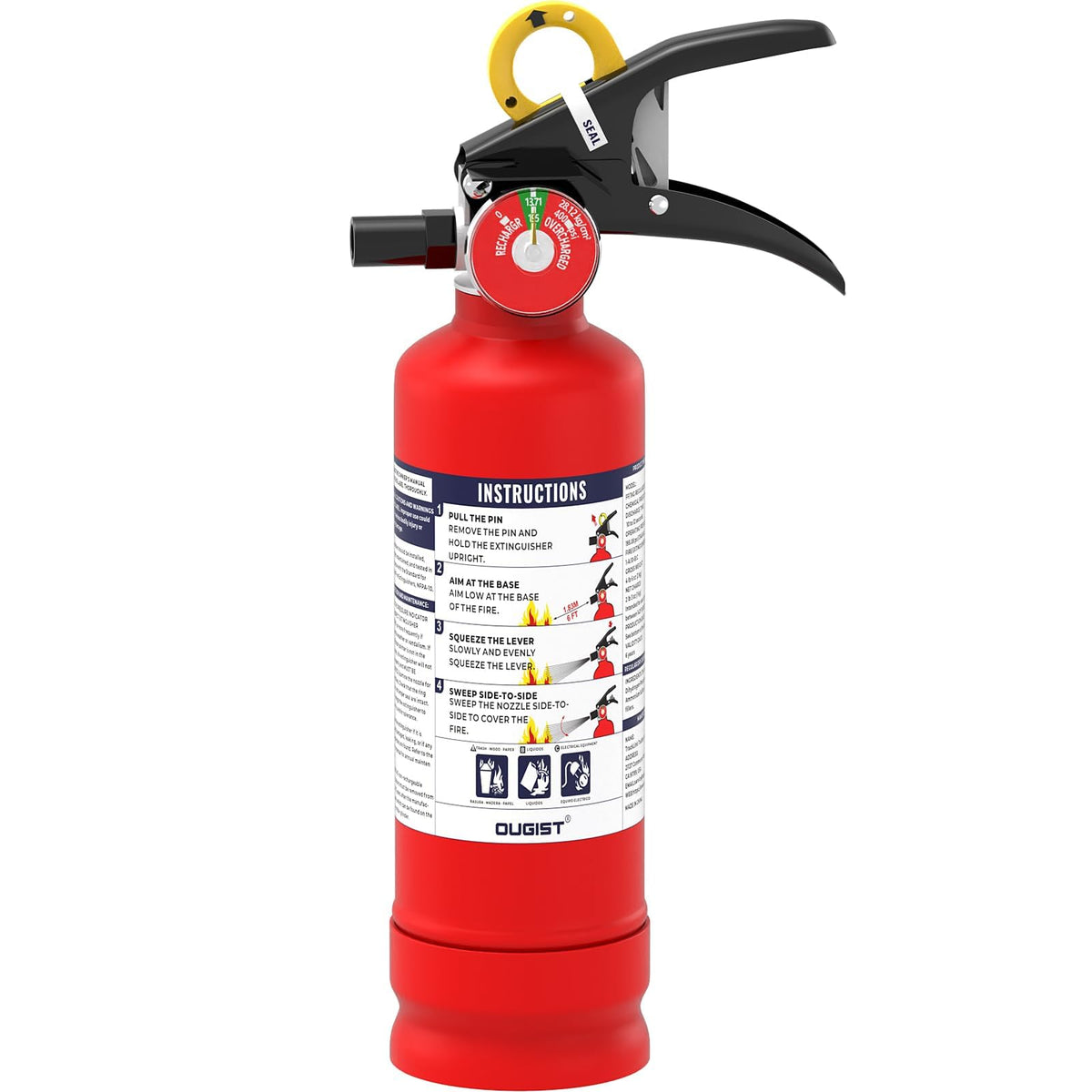 2.5 lb Dry Chemical Fire Extinguisher G8838