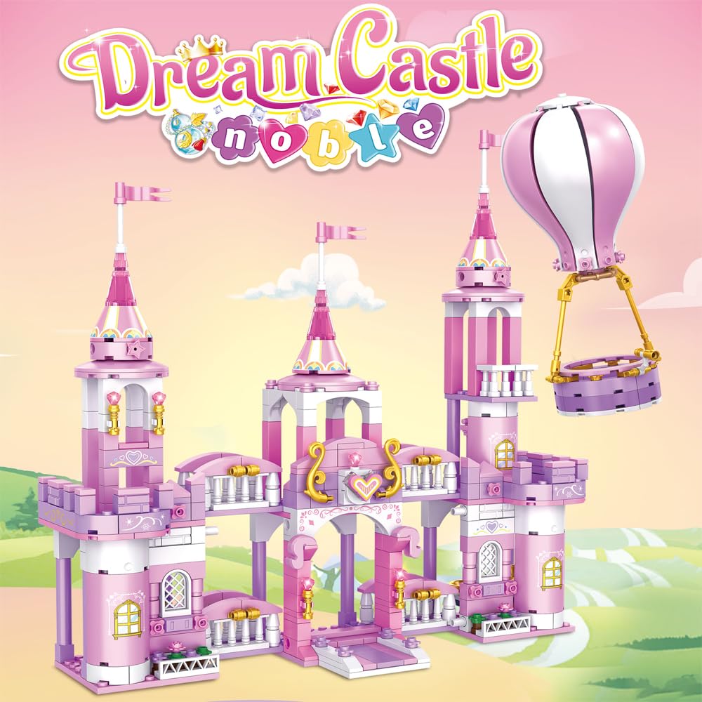 541 Pieces Multi Shaped Castle Building Blocks J1525