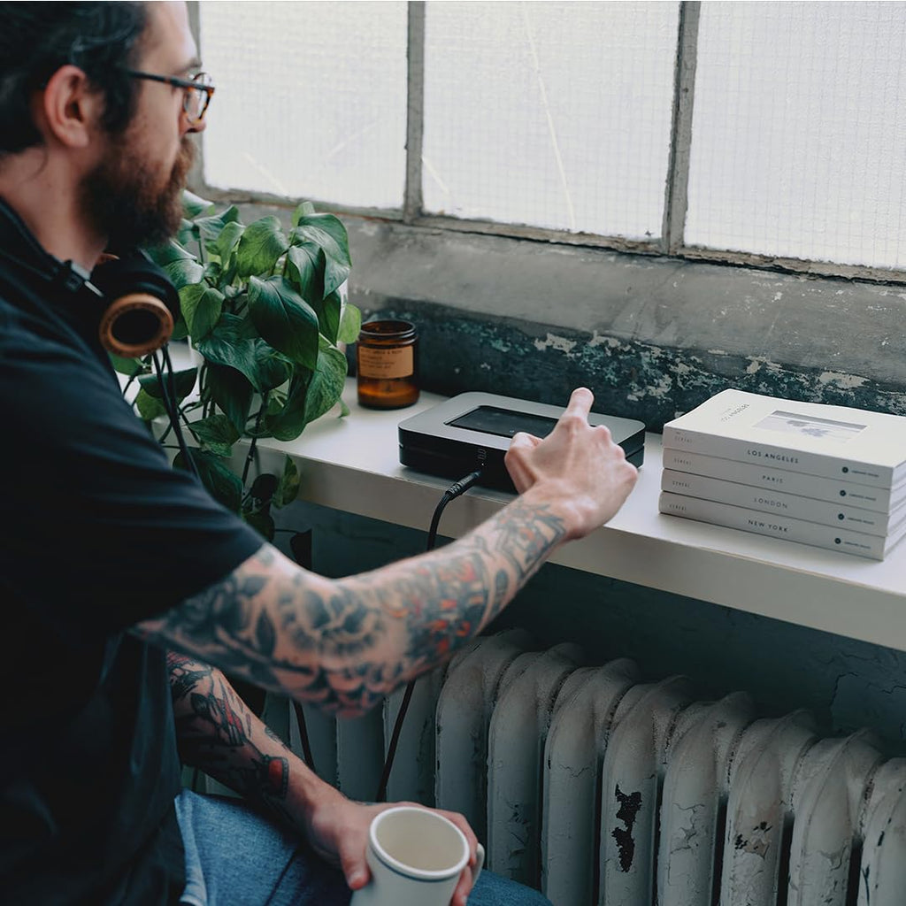 Black Wireless Music Streamer X64452