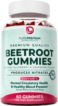 Beet Root Gummies 50:1 Extract Sugar Free Chews Vegan I84226