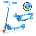 Pink 2 Wheel Kids Scooter with LED Light Up Wheels G82358