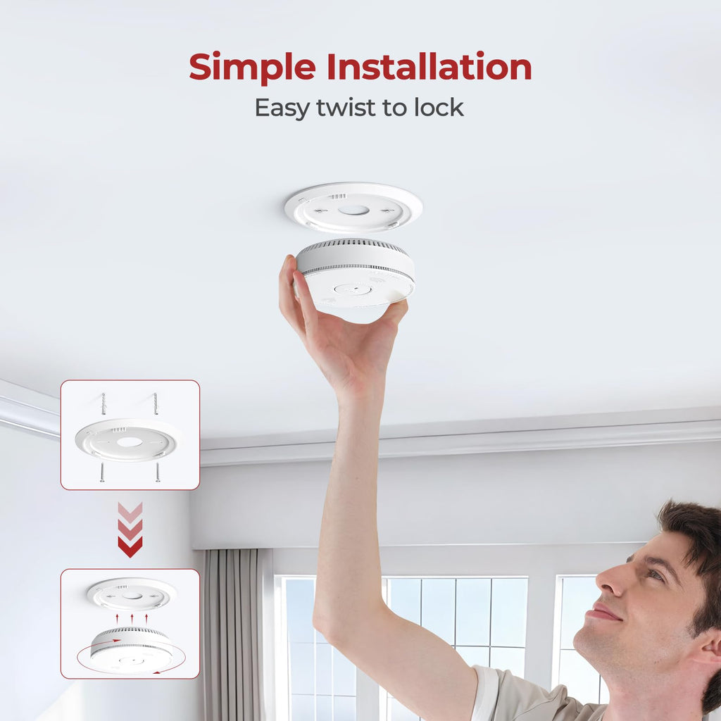 Smoke and Carbon Monoxide Detector Combo 1 Pack O938257