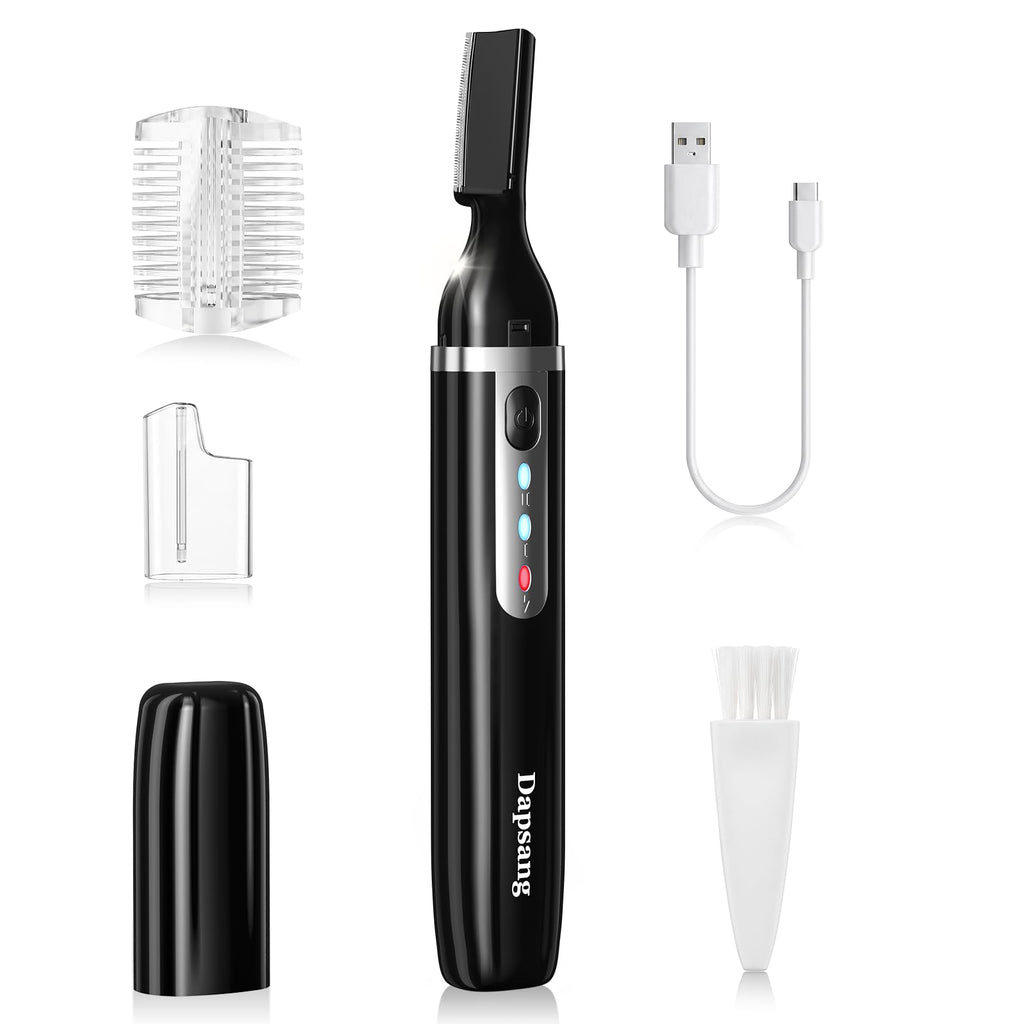 Electric Rechargeable Eyebrow Trimmer with Rinseable Blade Y925457