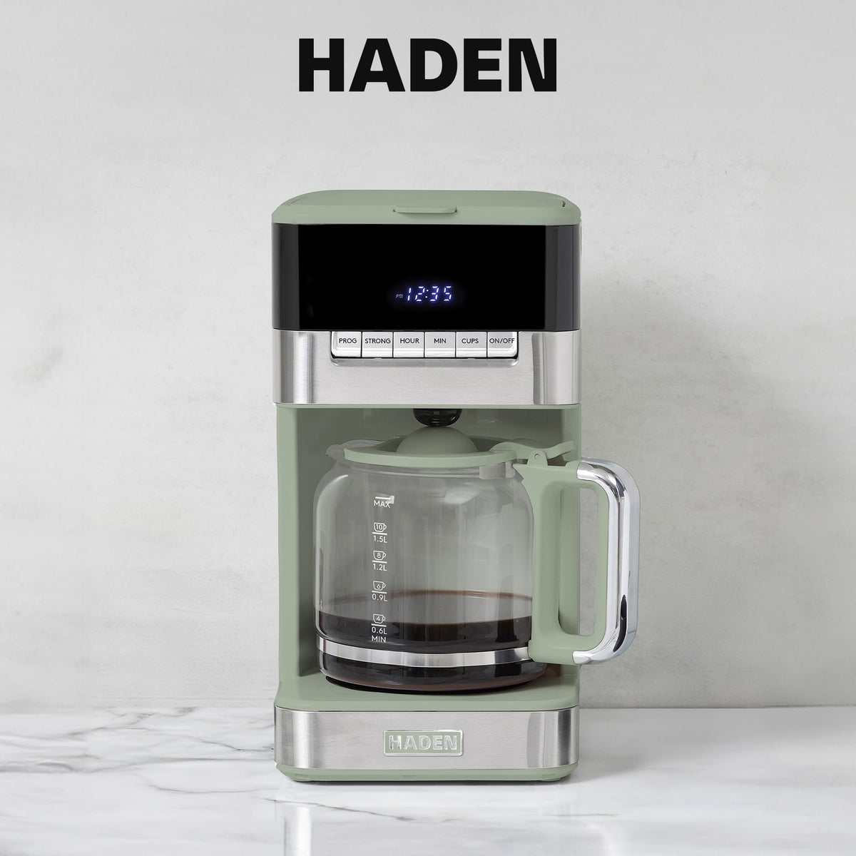 12 Cup Programmable Drip Coffee Maker P6247