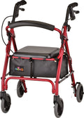 Lightweight Folding Narrow Rollator Walker with Seat C10244
