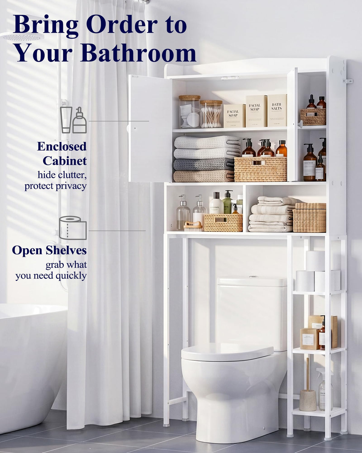 Over Toilet Storage Cabinet Z6001