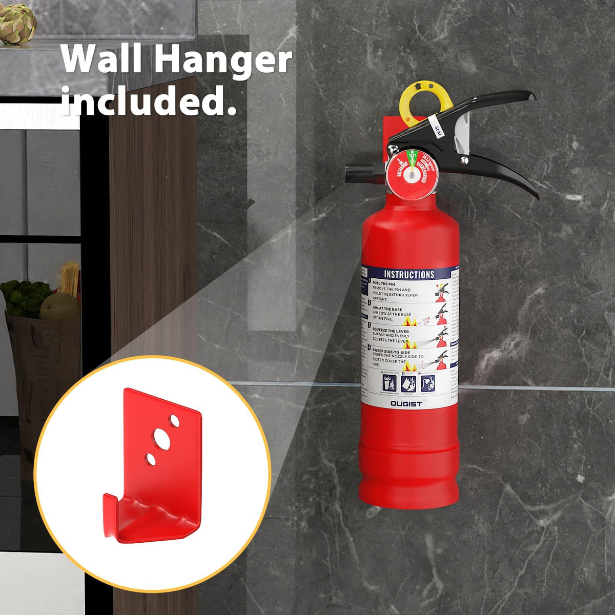 2.5 lb Dry Chemical Fire Extinguisher G8838