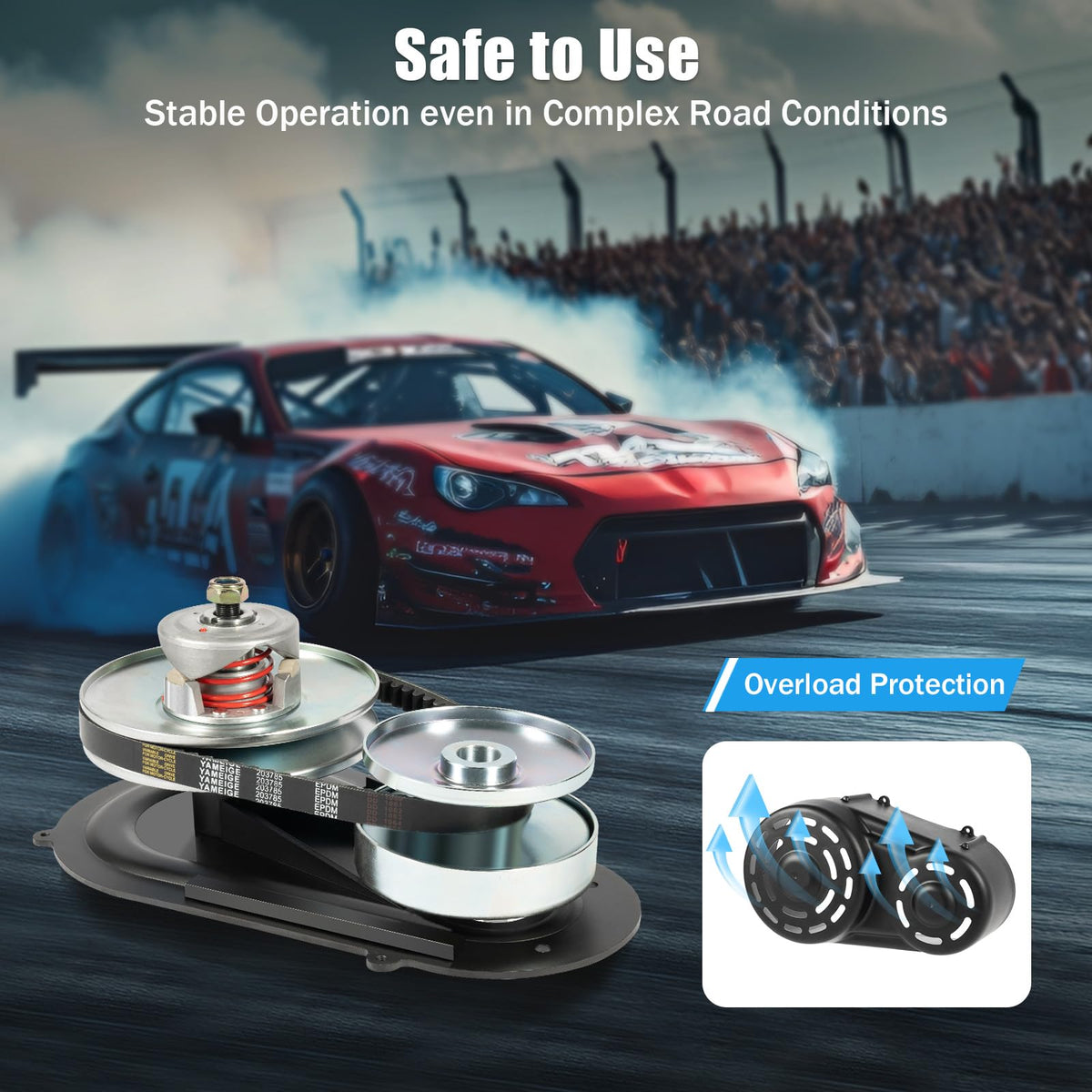 40 Series Torque Converter Kit, 3/4 Inch Driver 10 Tooth and 12 Tooth Chain Drive L788