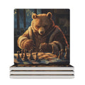 Ceramic Coasters Set W84548