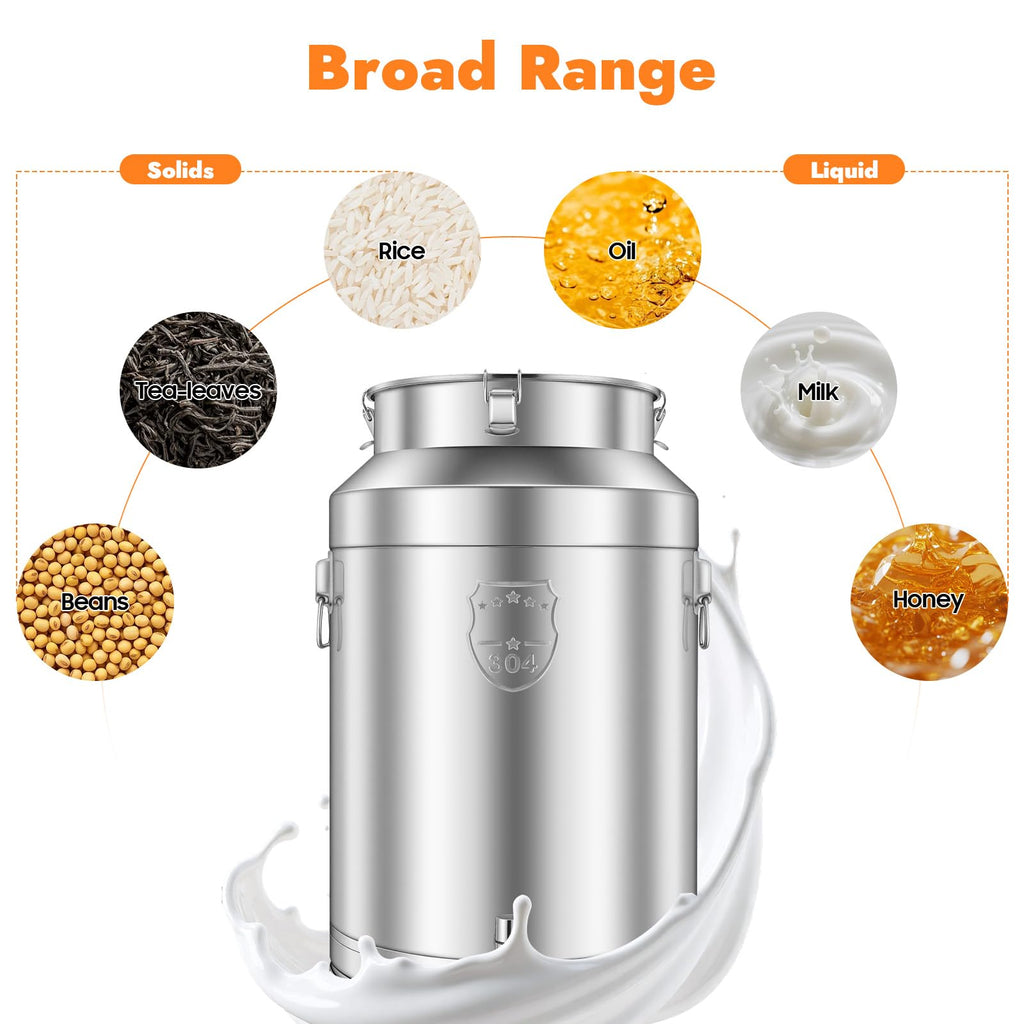 304 Stainless Steel 76L Sealed Bucket with Faucet B6623