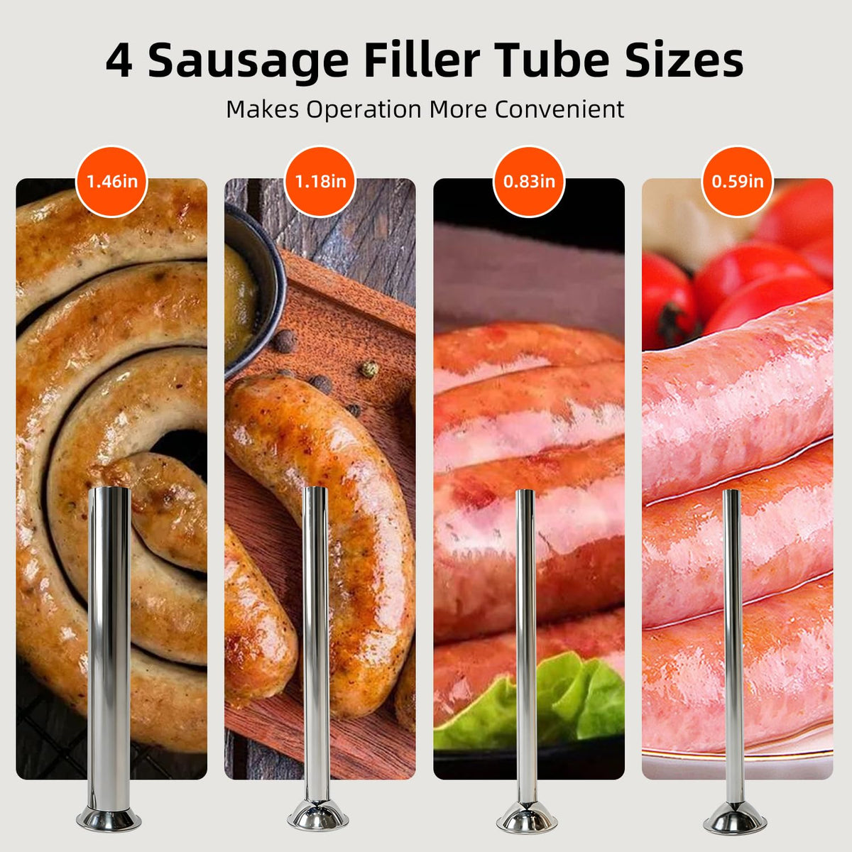 11LBS/5L Vertical Sausage Stuffer P13945