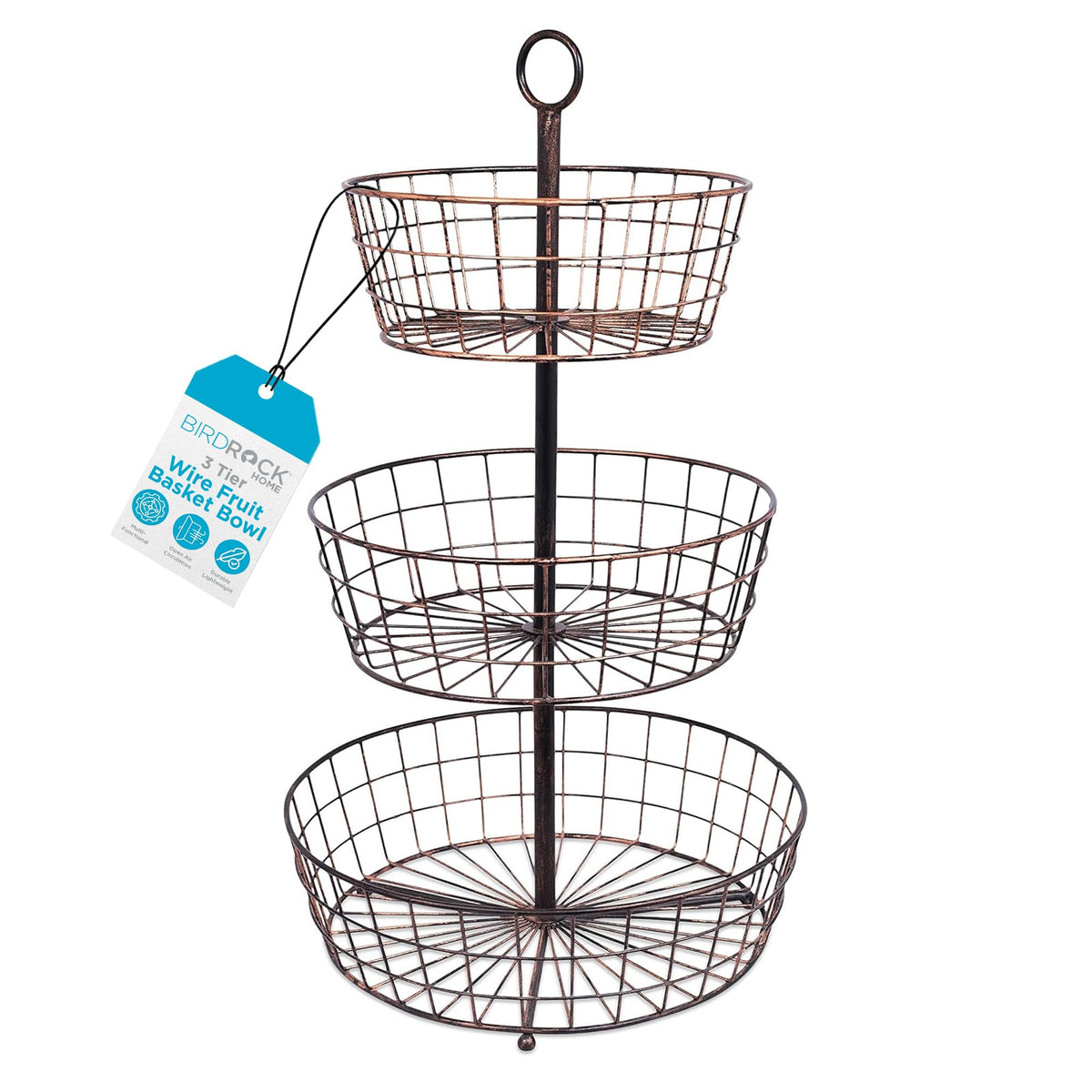 3 Tier Wire Fruit Basket L128700