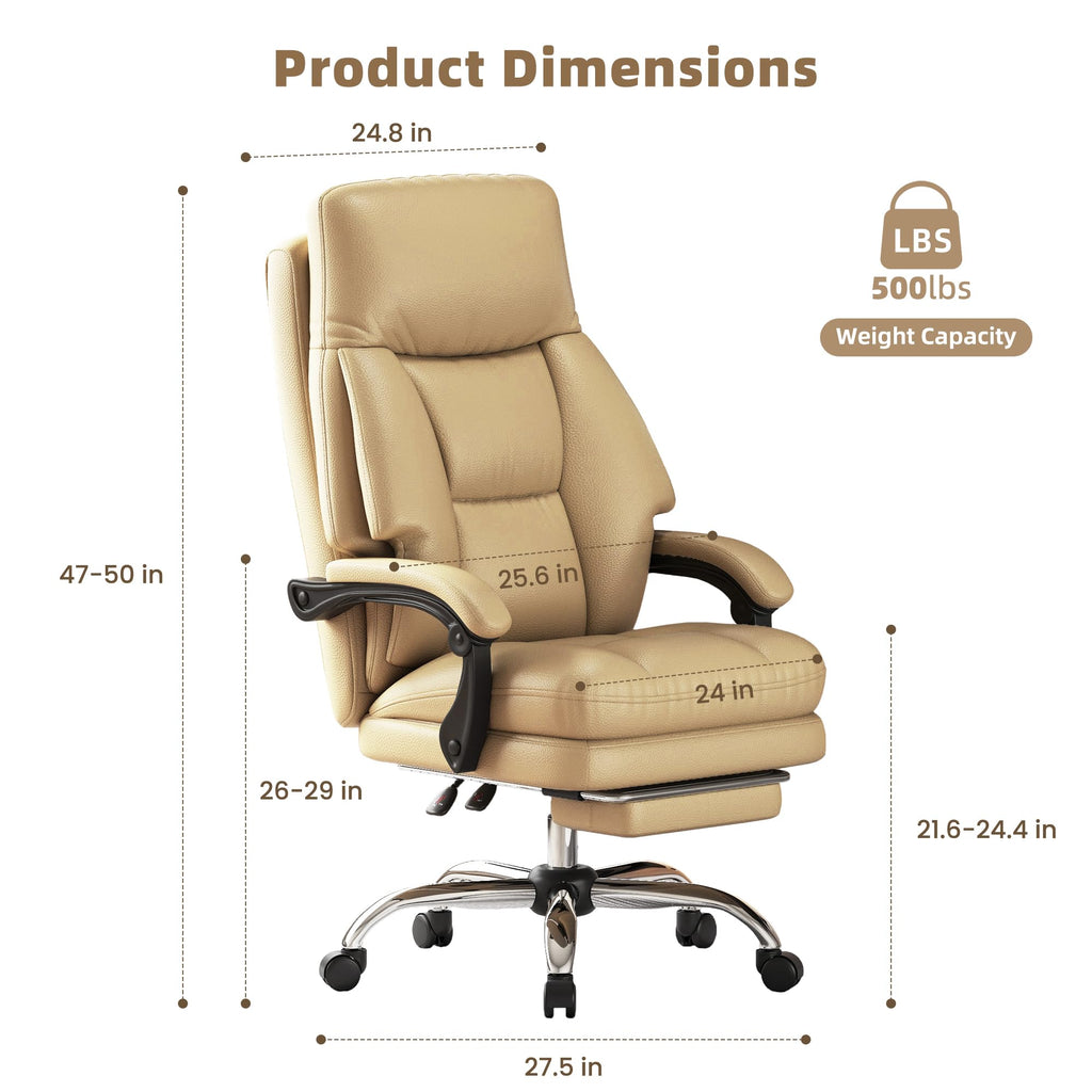 High Back Computer Chair with Soft Cushion J6751