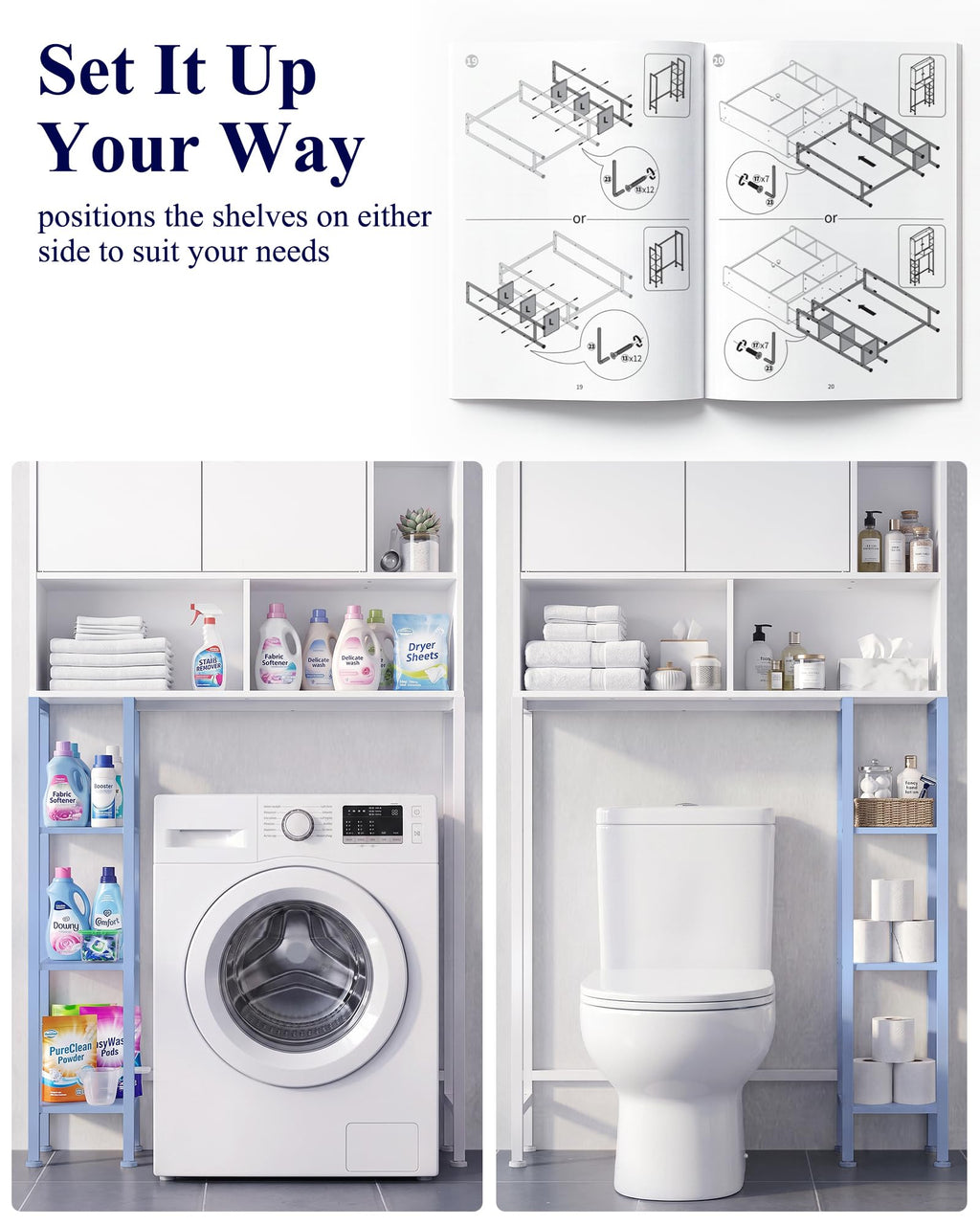 Over Toilet Storage Cabinet Z6001
