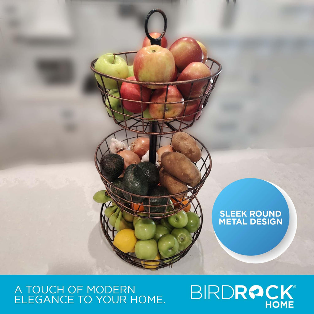 3 Tier Wire Fruit Basket L128700