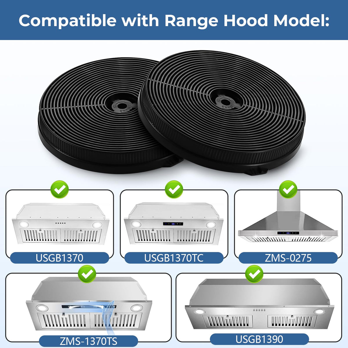 Carbon Filter for Range Hood C942