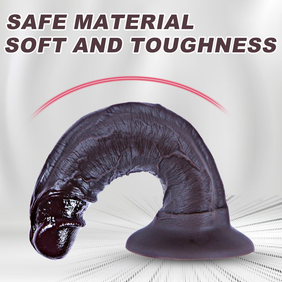 7 Inch Dual Density Silicone Dildo with Suction Cup Z124733