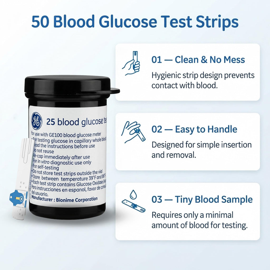 Blood Glucose Test Strips 50ct I731