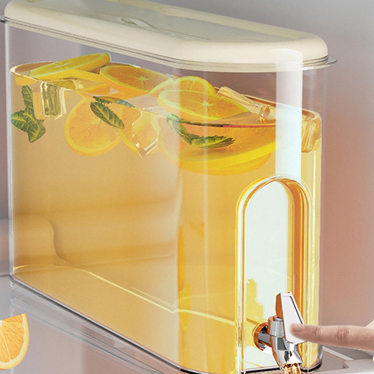Refrigerator Drink Dispenser with Spigot K708