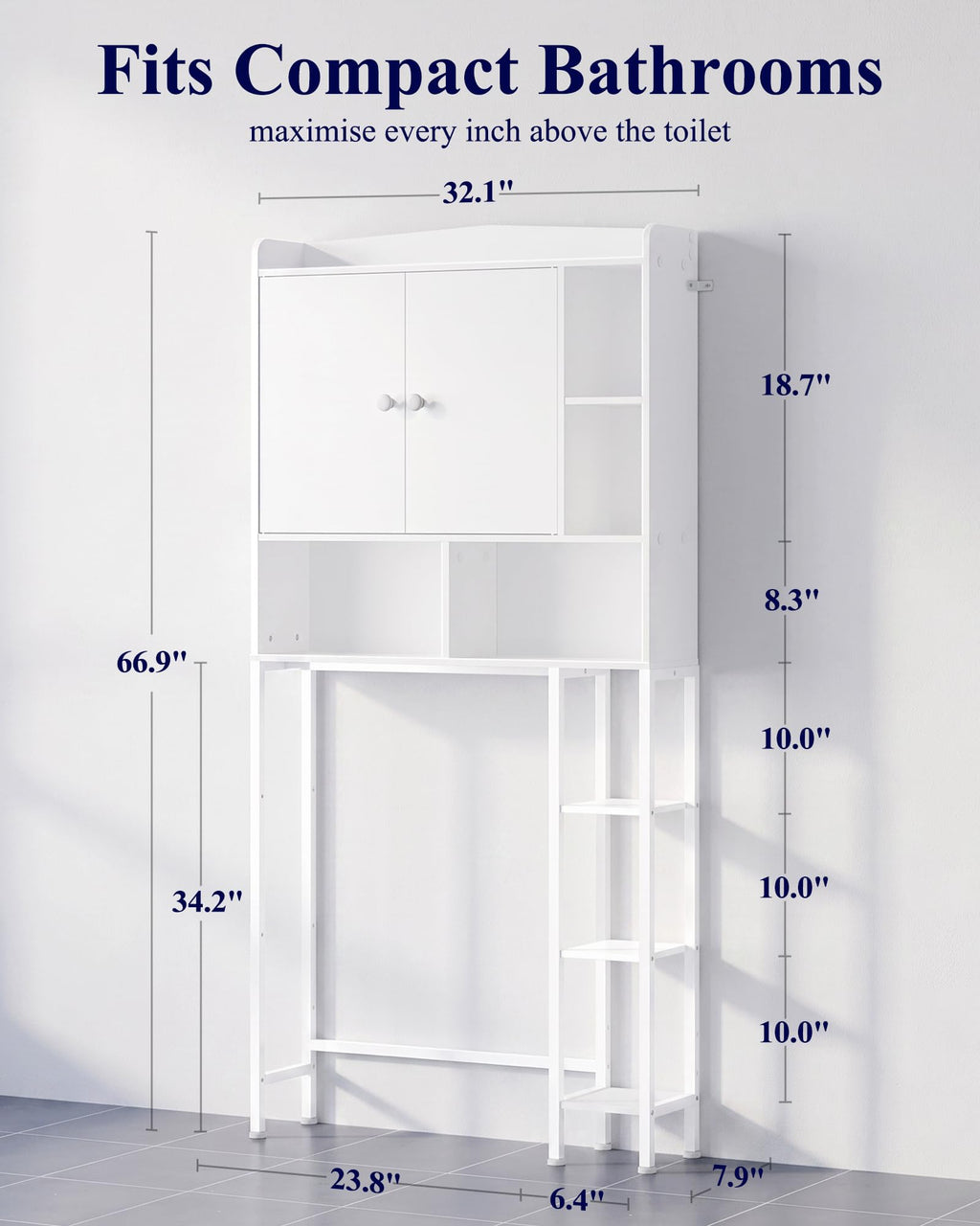 Over Toilet Storage Cabinet Z6001