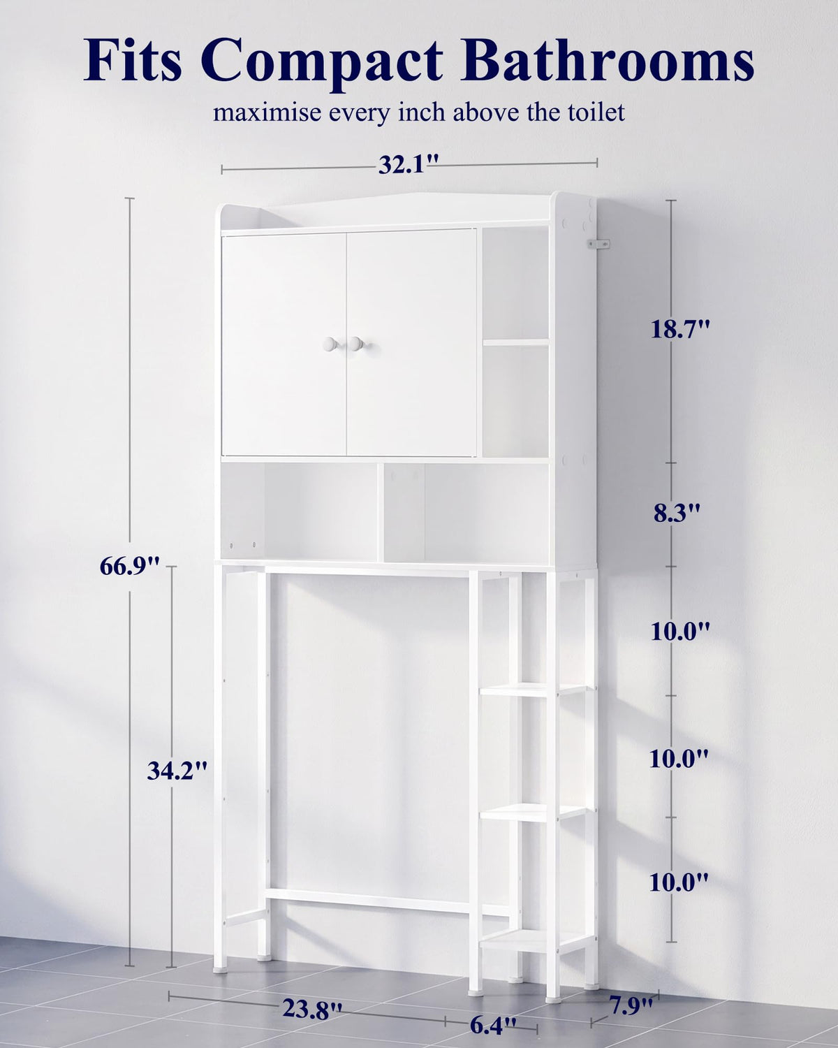 Over Toilet Storage Cabinet Z6001