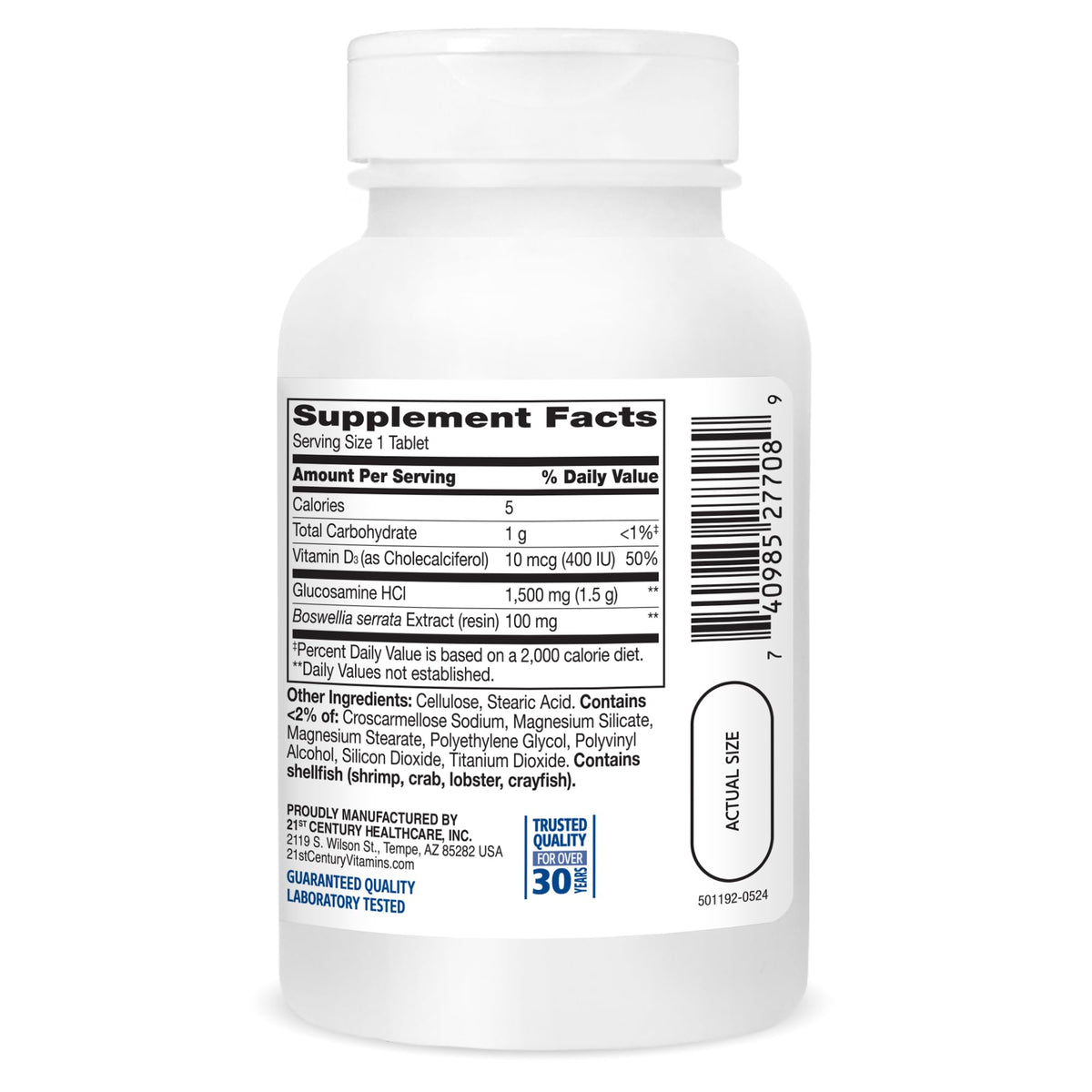 Glucosamine Daily Complex Tablets 60 Count I976
