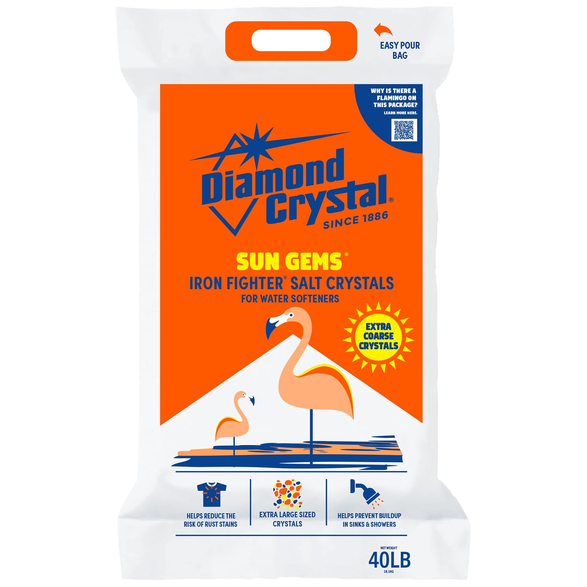 2 Pack Water Softener Salt, 40 Pounds X939