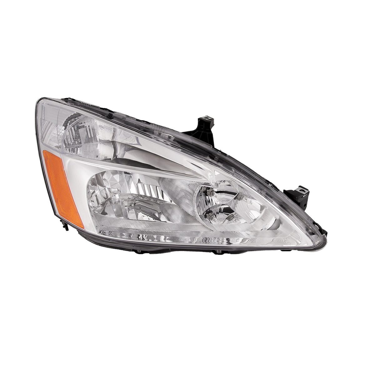 Chrome Housing Halogen Headlight Compatible With Honda Accord 2003-2007 I40388