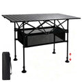 Large Folding Camping Table Adjustable Height M3659