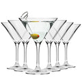 Martini Glasses Set of 6, 5.1 oz E94193