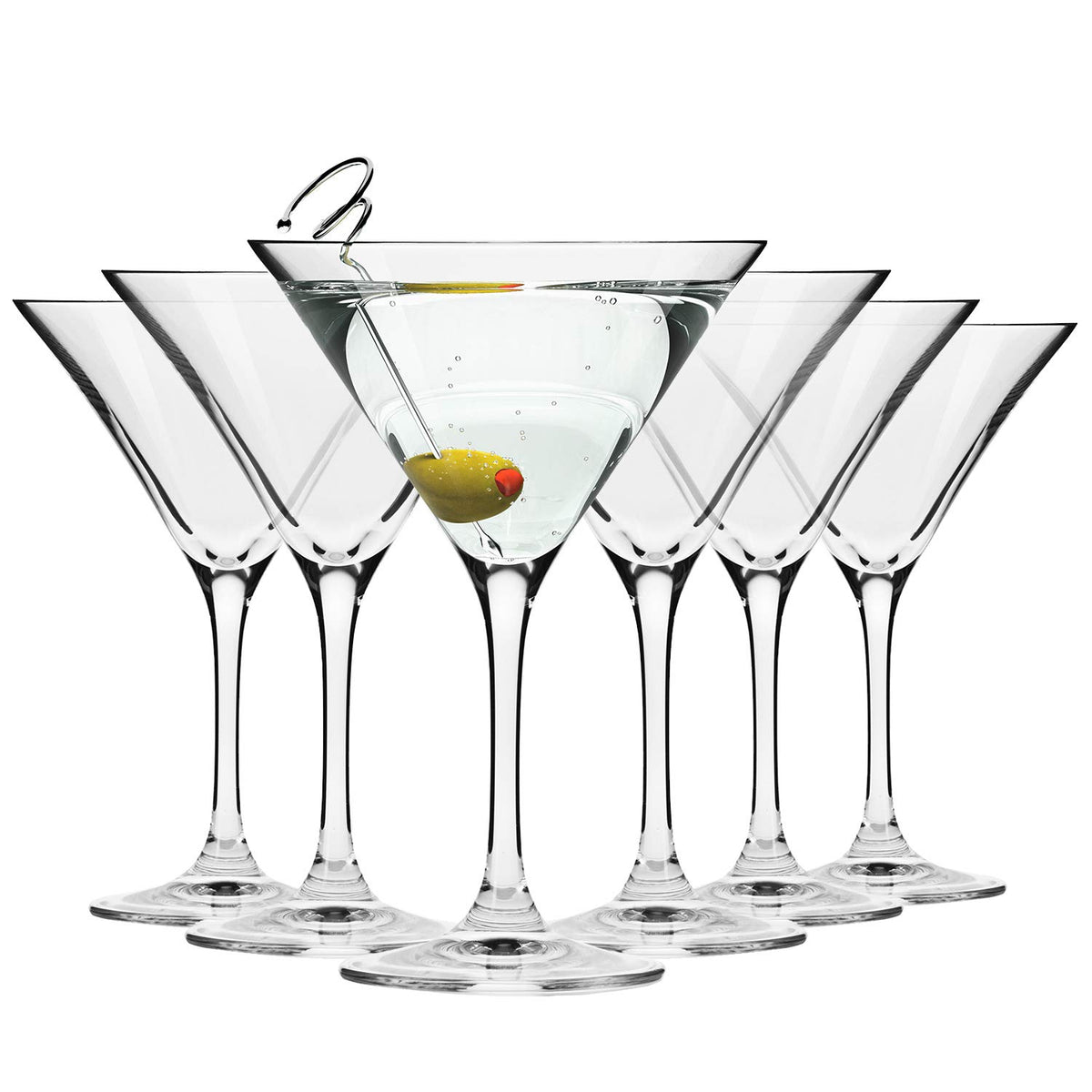Martini Glasses Set of 6, 5.1 oz E94193
