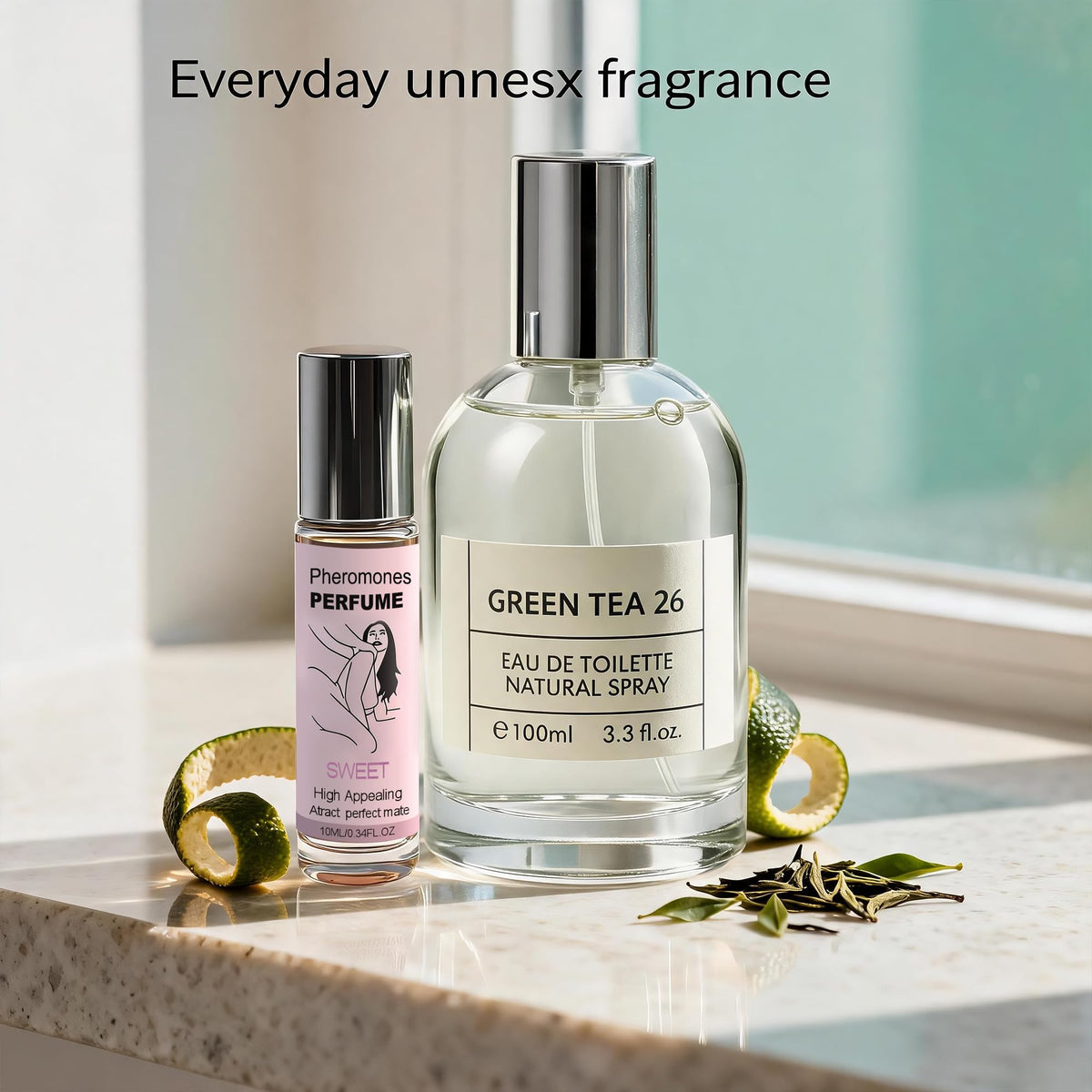 Green Tea Eau de Toilette Woody Aromatic 3.3 fl oz W5407
