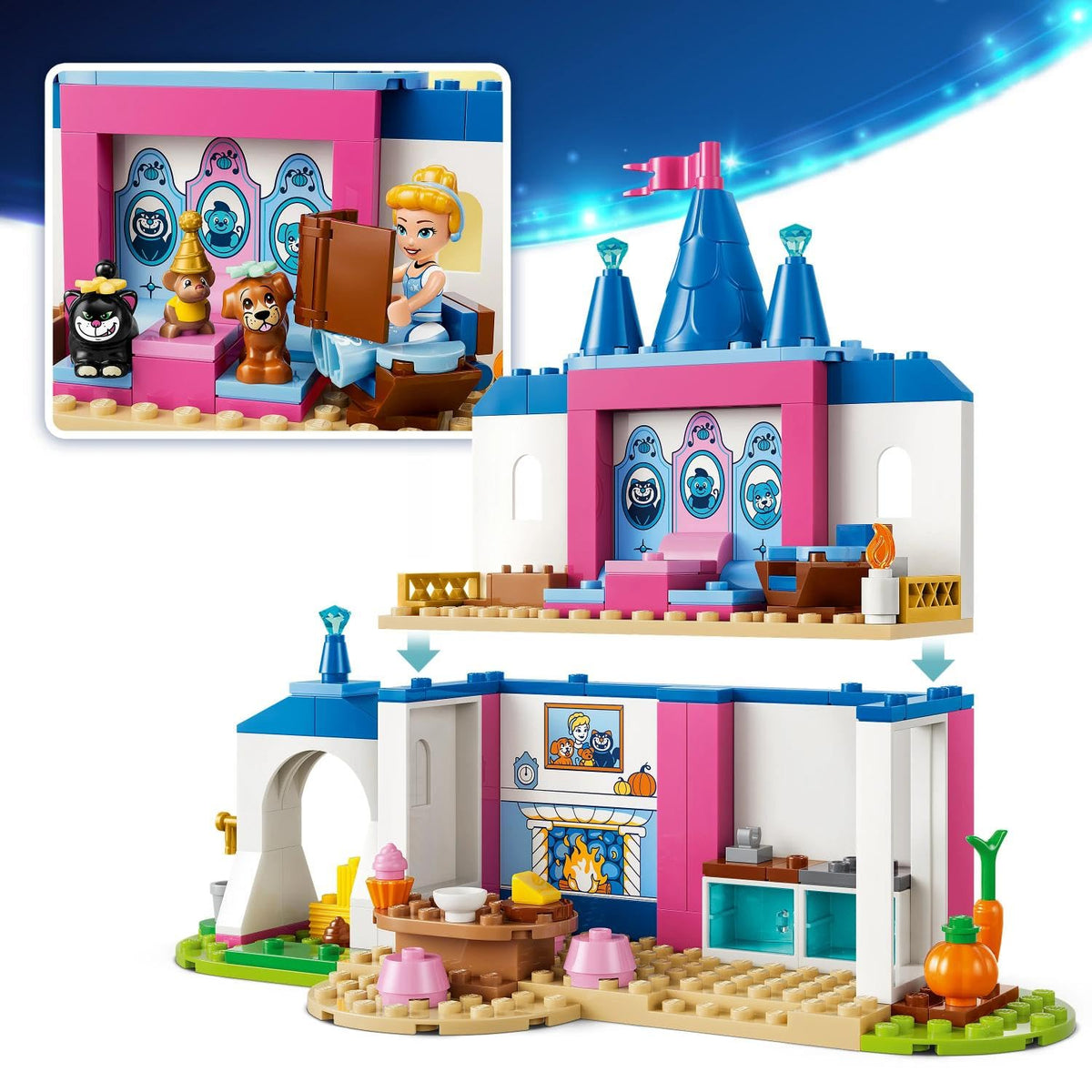 Lego Disney Princess Blocks Educational Toys N8747