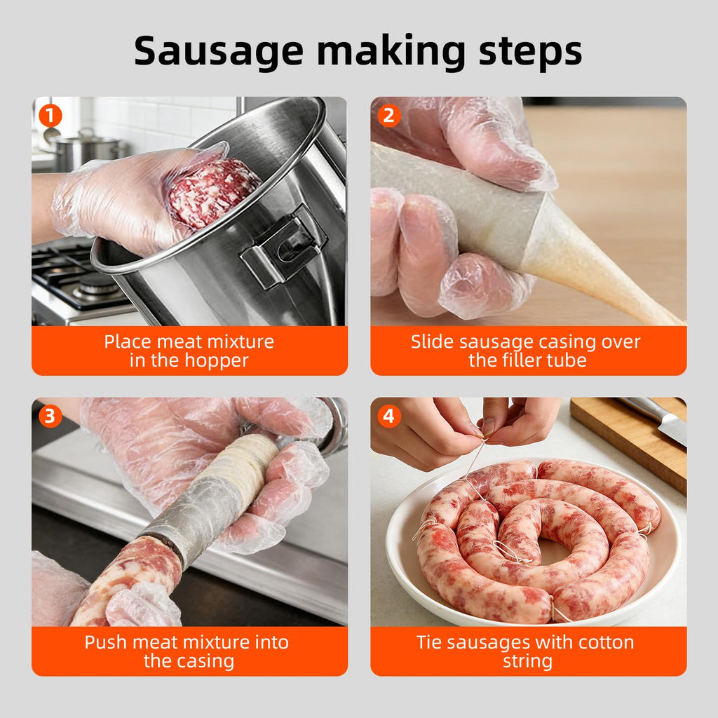 11LBS/5L Vertical Sausage Stuffer P13945